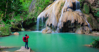 น้ำตกก้อหลวง ลำพูน แลนด์มาร์กกลางผืนป่า น้ำสีฟ้ามรกตสุดตระการตา น้ำตกก้อหลวง ลำพูน แลนด์มาร์กกลางผืนป่า น้ำสีฟ้ามรกตสุดตระการตา